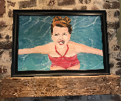 Rita Hayworth It's hot Enough To Swim