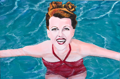 It's Hot Enough to Swim Rita Hayworth